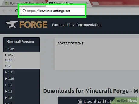 Изображение с названием Install Minecraft Forge Step 2