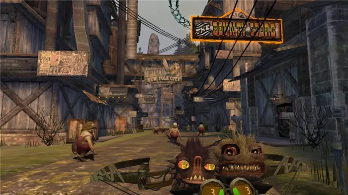 скриншот из Oddworld Stranger