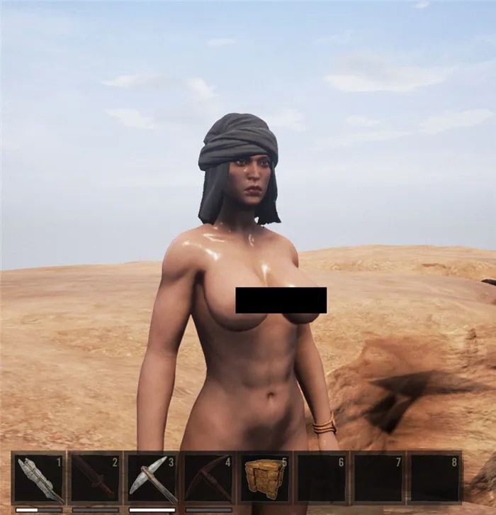 Conan-Exiles-Shaved-and-Oiled-Females