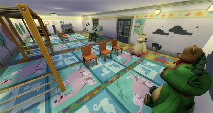 Elementary School by sim4fun mod for Sims 4