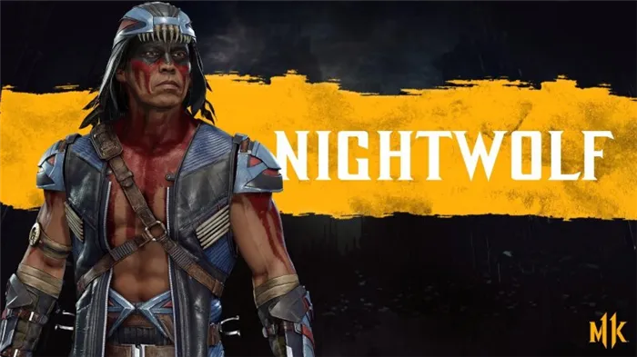 Персонаж Mortal Kombat 11 Nightwolf