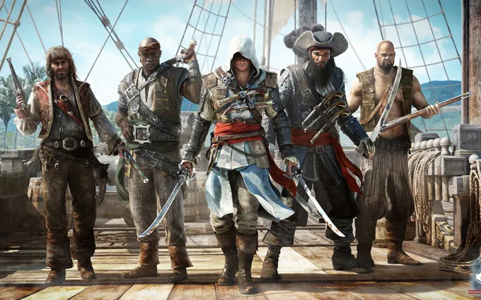 Игра Assassin's Creed 4: Black Flag.