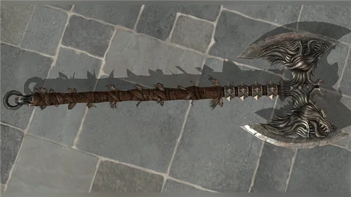 Лучшее двуручное оружие Skyrim - как получить уникальные топоры, двуручные мечи, молоты и луки