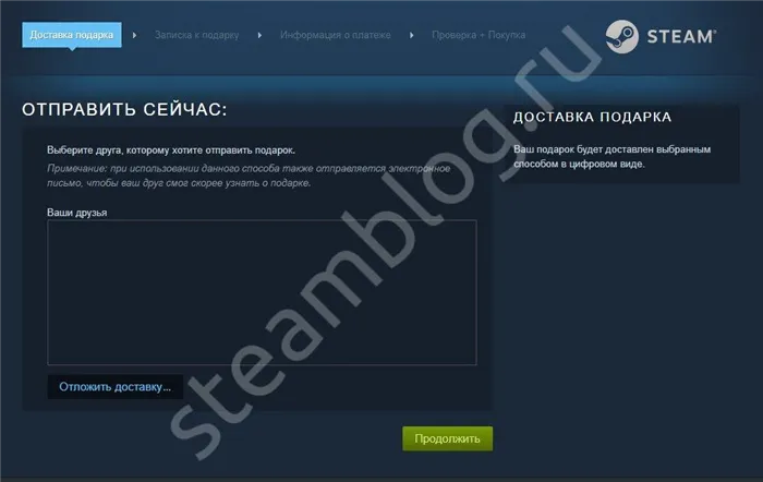 Я могу пожертвовать игру через Steam