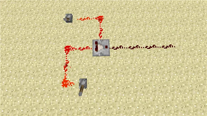 Как создать компаратор из красного камня в Minecraft