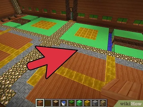 Изображение шага 8 создания гигантского дома в Minecraft