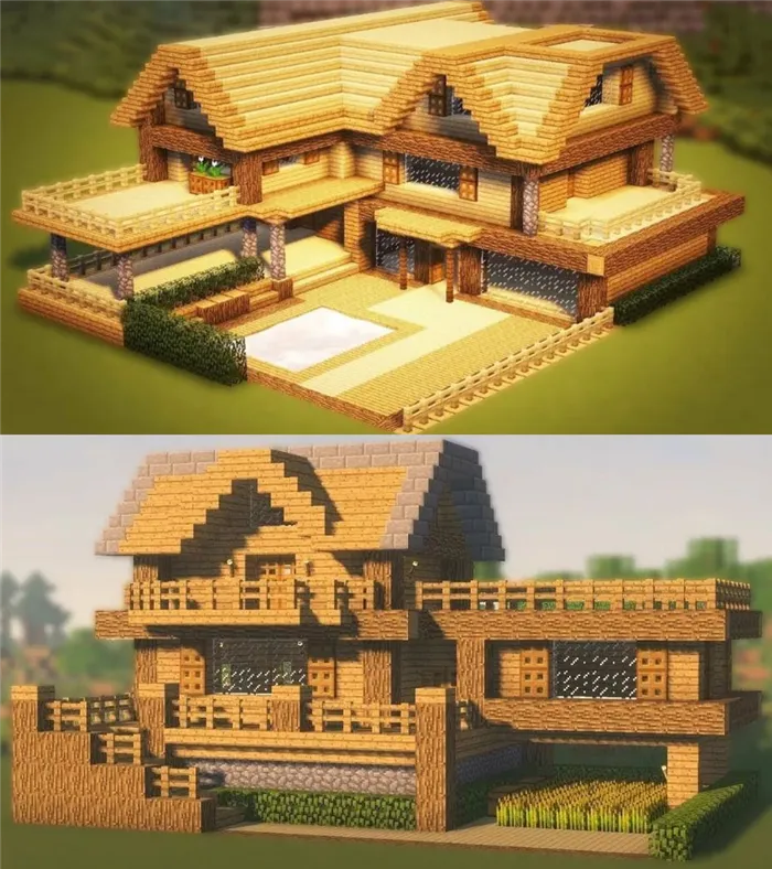 Построить дом в Майнкрафте