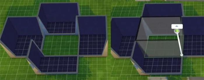Sims 4 Пространство комнаты