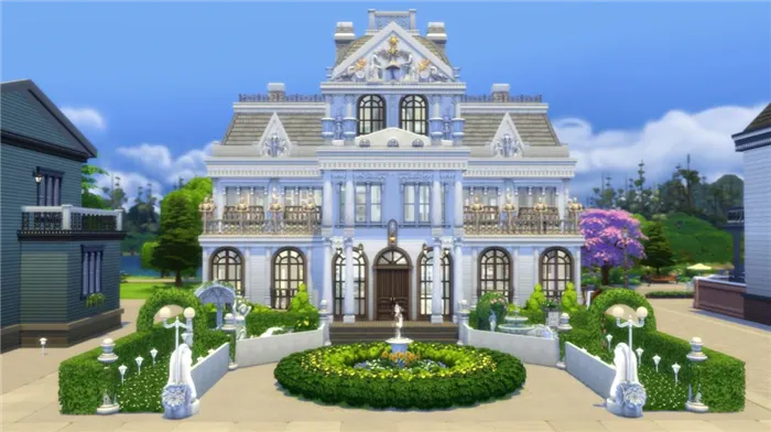 Дорогой дом Sims