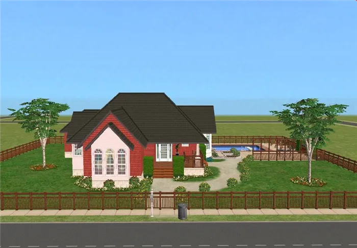 Прекрасные маленькие домики для Sims 4