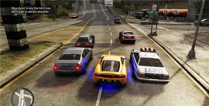  Загруженность трафика - финал в GTA4