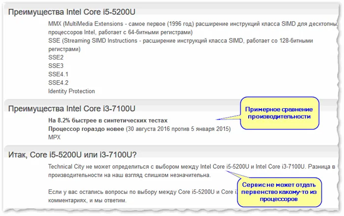 Core i5-5200Uvsi3-7100U-technicality