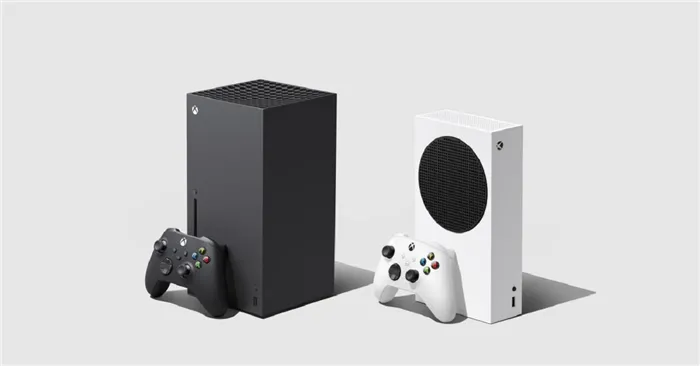 Элементы управления Xbox Series X и Series S