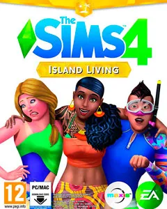The Sims 4: Островная жизнь обложка
