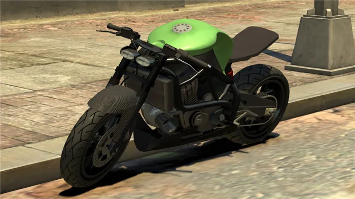 Мотоцикл - аккумулятор - GTA5