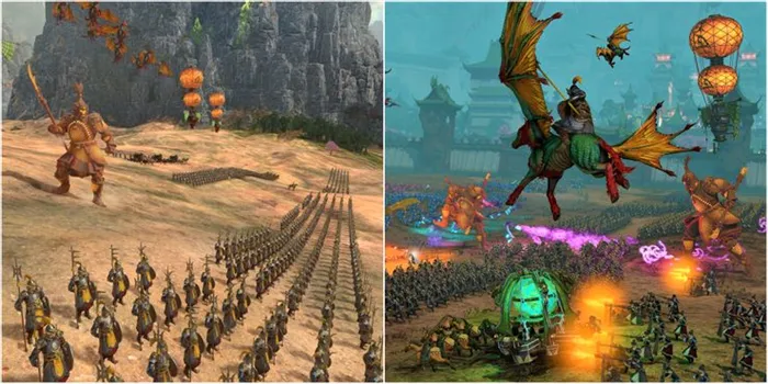 Total War: WarhammerIII - представление фракций и игровых стилей