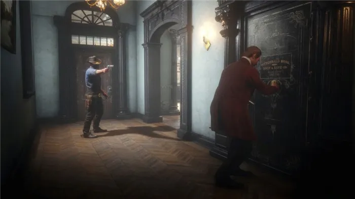 В Red Dead Redemption 2 можно ограбить любой банк!