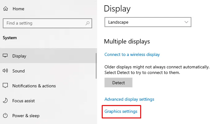 Включить планирование графического процессора с аппаратным ускорением в Windows 10
