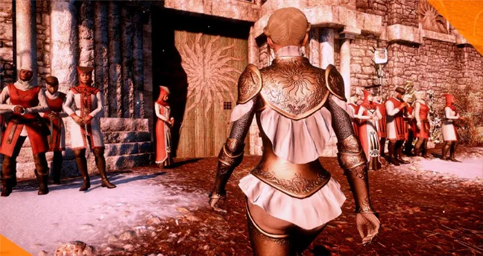 Лучшие моды для Dragon Age Inquisition komplekt broni krestonostsa chasovni