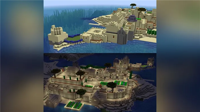 Самые невероятные постройки в Minecraft — огромные замки, города, деревни и даже мемы