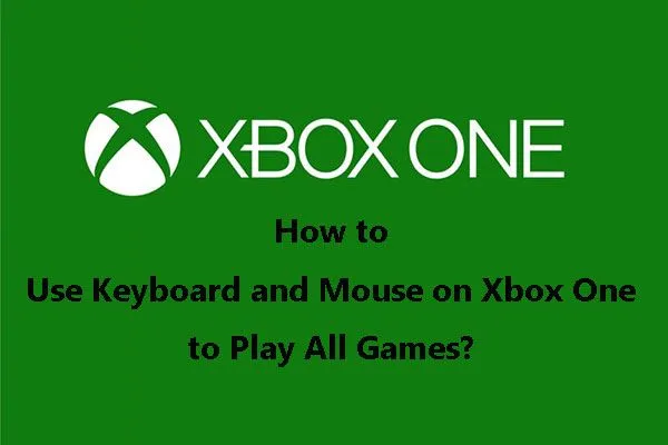 как использовать клавиатуру и мышь на Xbox One