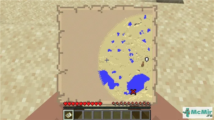 Как сделать сердце моря в Майнкрафт | Screenshot 2
