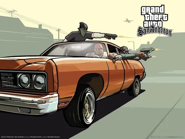 Grand Theft Auto San Andreas Обложка