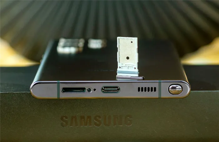 Разъёмы Samsung Galaxy S22 Ultra