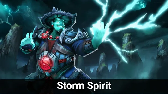 storm spirit dota 2