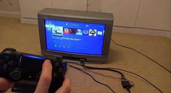 Подключение PS4 к старому ТВ