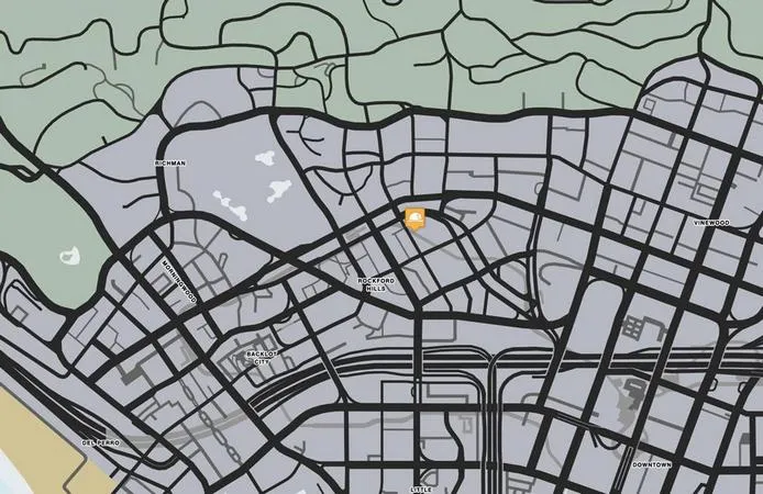Где находится все пожарные станции в ГТА 5 (расположение на карте)