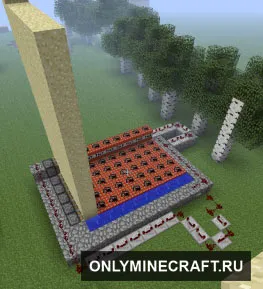 построить маяк в Minecraft