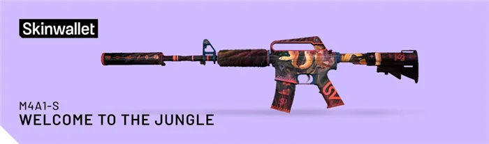 m4a1 s welcome to the jungle skin cs go operation broken fang