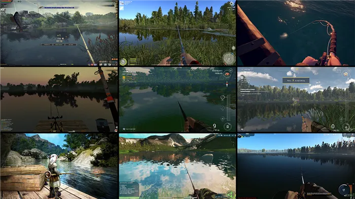Онлайн игры про рыбалку