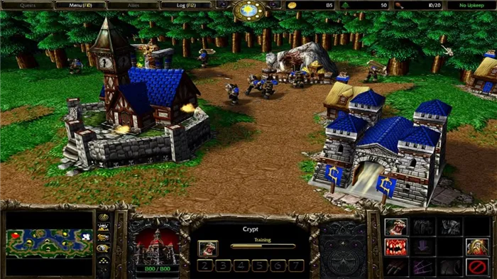 скриншот из Warcraft III