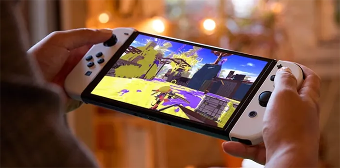 Изображение Nintendo Switch OLED экран