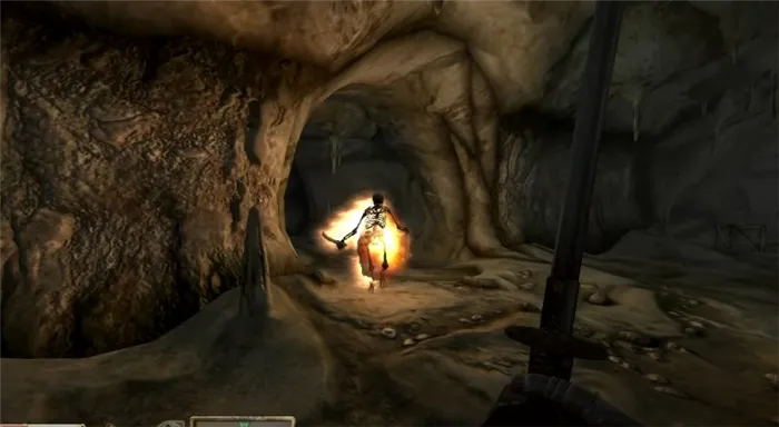 Сумеречная пещера в TES 4: Oblivion